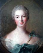 Portrait de Madame de Pompadour en Diane Jean Marc Nattier